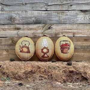 Vintage Basket Wall Decor